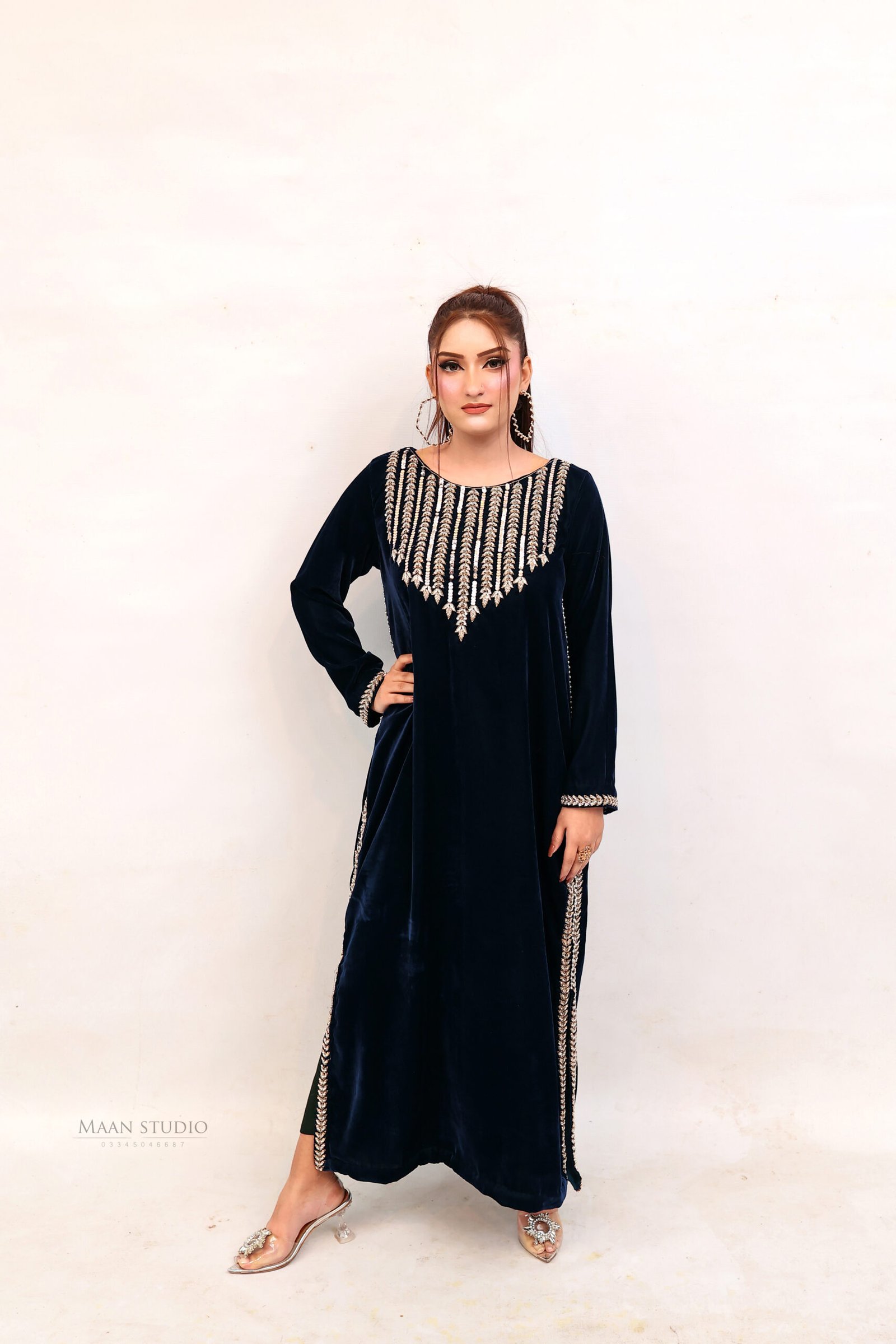 Ada Work Velvet Shirt